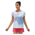 Yonex Tennis-Shirt Crew Neck US Open 2024 mintblau Damen