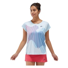 Yonex Tennis-Shirt Crew Neck US Open 2024 mintblau Damen