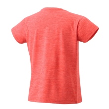 Yonex Sport-Tshirt Practice (100% Polyester) 2024 geraniumpink Damen