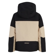 Ziener Winter-Skijacke Agimo (wasserdicht, winddicht, warm) schwarz/braun Kinder