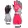 Ziener Winterhandschuhe Lauro AS® (Skihandschuhe, wasserdicht, winddicht) hellgrau/pink Kinder - 1 Paar