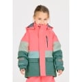 Zigzag Winter-Skijacke Taylora W-PRO 15.000 (4-Wege-Stretch, wasserdicht, winddicht) pink/grün Mädchen