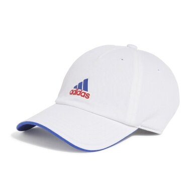 adidas Basecap Team Frankreich Dad Kappe weiss/blau Herren - Large