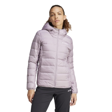 adidas Daunenjacke Terrex Multi Light Hooded violett Damen