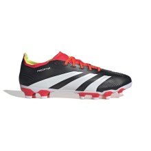 adidas Fussballschuhe Predator League MG (für Kunstrasen, Hart- und Aschenplätze) schwarz/weiss/rot Herren