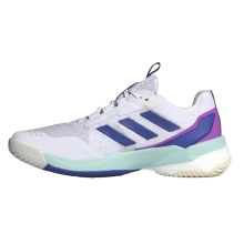 adidas Hallen-Indoorschuhe CrazyFlight 5 weiss/dunkelblau/mintgrün Damen