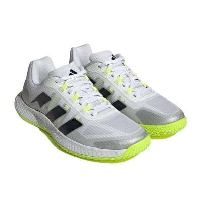 adidas Hallen-Indoorschuhe ForceBounce 2.0 weiss/schwarz/grün Herren