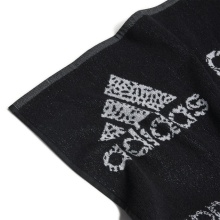 adidas Handtuch Branded Must-Have (100% Baumwolle) schwarz/weiss 50x100cm