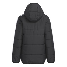 adidas Winter-Isolationsjacke 3-Streifen Padded (PFC-Frei, wasserabweisend) schwarz Kinder