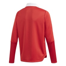 adidas Langarmshirt Team Tiro 21 (Stehkragen, rec. Polyester) rot Jungen