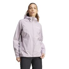 adidas Regenjacke Terrex Multi 2L RAIN.RDY (wasserdicht, atmungsaktiv) lila Damen