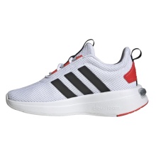 adidas Sneaker-Laufschuhe Racer TR23 (Dämpfung) weiss/schwarz/rot Kinder