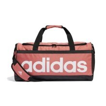 adidas Sporttasche Essentials Linear Duffelbag M - 56x22x28cm rot/schwarz/weiss