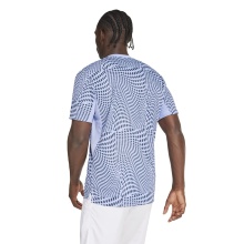 adidas Tennis-Tshirt Club Graphic blau Herren