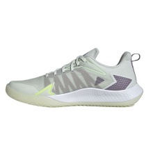 adidas Tennisschuhe Defiant Speed Allcourt hellgrün/violett Damen