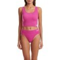 adidas Unterwäsche Crop-Top (nahtlos, Rippstruktur) pink Damen