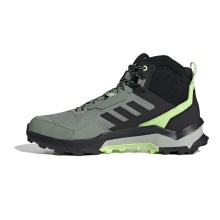 adidas Trail-Wanderschuhe Terrex AX4 MID GTX (wasserdicht) grün/schwarz Herren