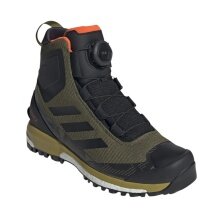 adidas Winter-Wanderschuhe Terrex Conrax BOA RAIN.Ready (PrimaLoft® Isolation) olivegrün/schwarz Herren