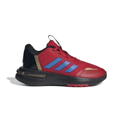 adidas Sneaker-Laufschuhe Marvel Iron Man Racer rot/schwarz Kinder