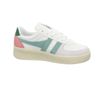 Gola Sneaker Grandslam Trident weiss/grün/rosa Damen