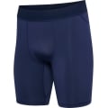 hummel Funktionshose hmlBL Performance Short Tight (Polyester, enganliegend) marineblau Herren