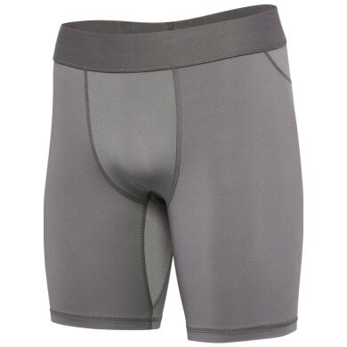 hummel Funktionshose hmlBL Performance Short Tight (Polyester, enganliegend) dunkelgrau Herren