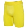 hummel Funktionshose hmlBL Performance Short Tight (Polyester, enganliegend) gelb Herren