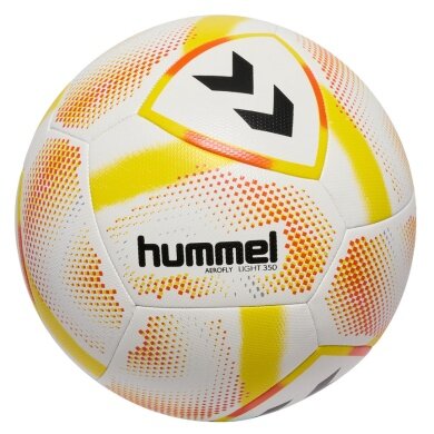 hummel Fussball hmlAEROFLY Light 350 (Große 4) weiss/orange/gelb - 1 Ball