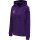 hummel Sport-Kapuzenpullover hmlCORE XK Poly Sweat Hoodie (Polyester-Sweatstoff) mit Kapuze violett Damen