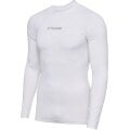 hummel Funktionsunterwäsche Langarmshirt hmlBL Performance Tee weiss Herren