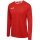 hummel Sport-Langarmshirt hmlAUTHENTIC Poly Jersey (leichter Jerseystoff) rot Herren
