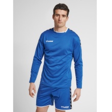 hummel Sport-Langarmshirt hmlAUTHENTIC Poly Jersey (leichter Jerseystoff) dunkelblau Herren