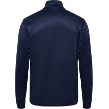 hummel Sport-Langarmshirt hmlESSENTIAL Half-Zip (angenehmes Tragegefühl) marineblau Herren