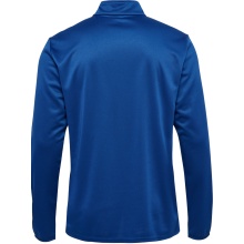 hummel Sport-Langarmshirt hmlESSENTIAL Half-Zip (angenehmes Tragegefühl) dunkelblau Herren