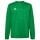 hummel Sport-Langarmshirt hmlESSENTIAL Sweatshirt (Interlock-Stoff) grün Kinder