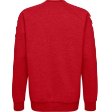 hummel Pullover Basic hmlGO Cotton Sweatshirt (Baumwolle) rot Kinder