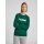 hummel Pullover Basic hmlGO Cotton Sweatshirt Big Logo (Baumwolle) dunkelgrün Damen
