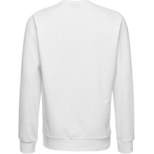 hummel Pullover Basic hmlGO Cotton Sweatshirt Big Logo (Baumwolle) weiss Herren