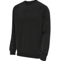 hummel Freizeit-Pullover hmlRED Classic Sweatshirt (Sweatstoff, Rippbündchen) schwarz Herren