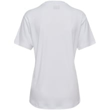 hummel Sport-Shirt hmlESSENTIAL (100% rec. Polyester) Kurzarm weiss Damen