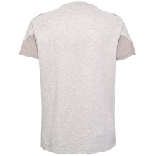 hummel Sport/Freizeit-Tshirt hmlTRAVEL (elastischer Jerseystoff) Kurzarm hellgrau Herren