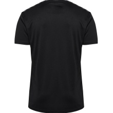 hummel Sport-Tshirt hmlAUTHENTIC Jersey (100% Polyester) Kurzarm schwarz Herren