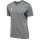 hummel Sport-Tshirt hmlAUTHENTIC Jersey (100% Polyester) Kurzarm grau/schwarz Herren