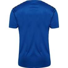 hummel Sport-Tshirt hmlAUTHENTIC Jersey (100% Polyester) Kurzarm dunkelblau Herren