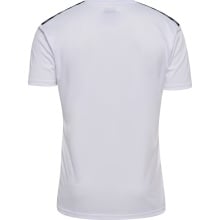 hummel Sport-Tshirt hmlAUTHENTIC Jersey (100% Polyester) Kurzarm weiss/schwarz Herren