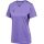 hummel Sport-Shirt hmlAUTHENTIC Jersey (100% Polyester) Kurzarm violett/schwarz Damen