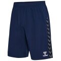 hummel Sporthose hmlAUTHENTIC Woven Shorts (mit Reißverschlusstaschen) kurz marineblau Herren