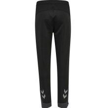 hummel Sporthose hmlLEAD Poly Pants (Seitentaschen, dehnbarer Sweatstoff) Lang schwarz Kinder