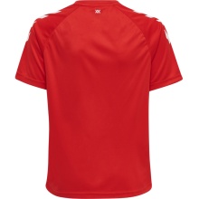 hummel Sport-Tshirt hmlCORE XK Core Poly (Interlock-Stoff) Kurzarm rot Kinder