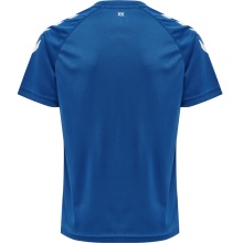 hummel Sport-Tshirt hmlCORE XK Core Poly (Interlock-Stoff) Kurzarm dunkelblau Kinder